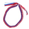 120CM Graduation Ribbon Lei Adjustable Handmade 4 Strands Braided Necklace