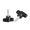 sourcing map Set of 3 Star Screws, Star Head, Star