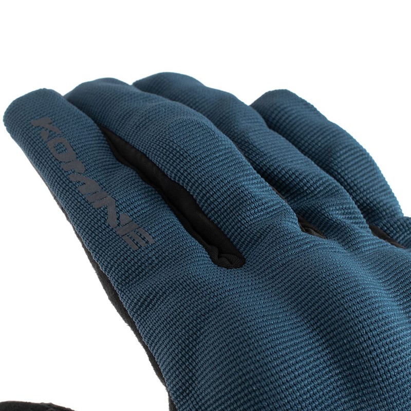 Komine GK-1833 Motorcycle Protective Mesh Gloves Brave Black Dark Grey