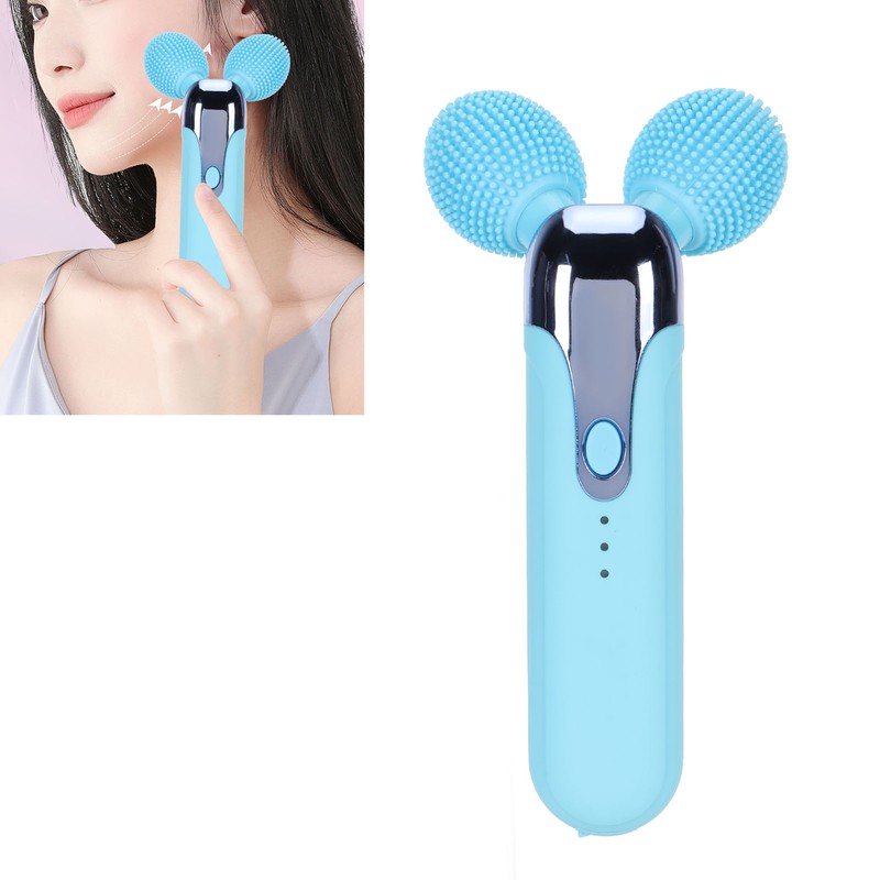 Electric Facial Massage Roller Adjustable Cleaning Pore Vibration Lifting IPX5