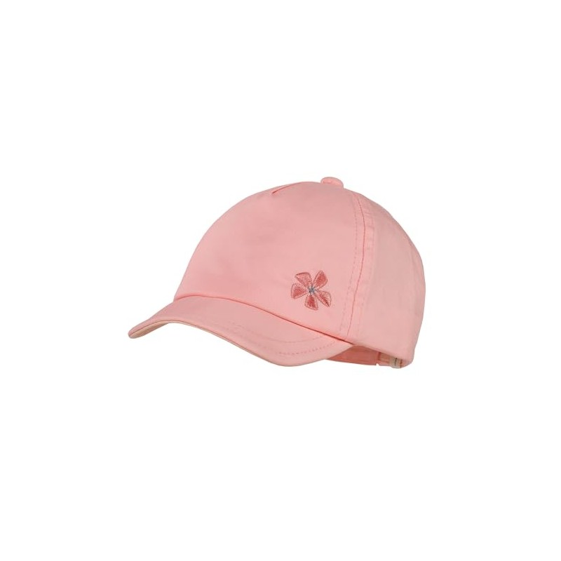 maximo Baby Girl-Cap Blume Stickerei, Flexibles Dach, Klettverschluß