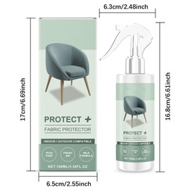 Fleckenentferner für Mehrere Stoffe,Sofastoff-Reinigungsspray,Mehrzweck-Stoffreiniger,Stoffschutzspray,Stoffschutzspray zum Schutz,Stoff-Wasserschutzspray,Stoffschutzspray für Sofas