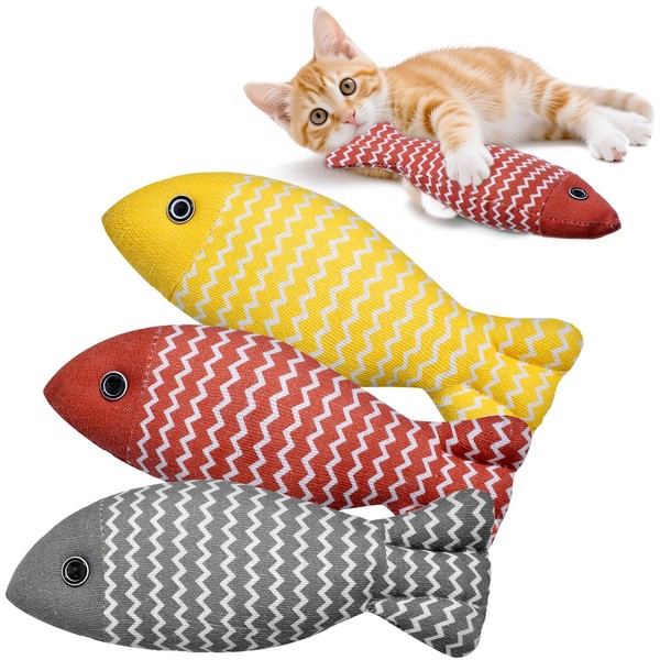 guduling 3 Pcs Cat Kicker Toy,Cat Nip Toys Cats for