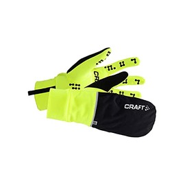 Craft Hybrid Weather 2-in-1 Bike Glove, X-Large, Flumino/Black