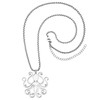 DUOWEI Enamel Tentacle Octopus Necklace Ocean Animals Pendant for Women