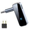 Bluetooth 5.3 Transmitter, Airplane Plug Included, Bluetooth Transmitter, Receiver, 2-in-1,