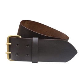 Leather Kilt Belt Brown S 32 - M 37
