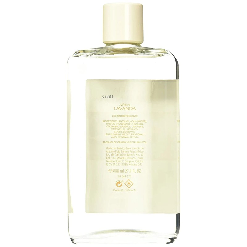 Puig Premium After Shave Añeja LAVENDER (LAVANDA)Glass Bottle Product of