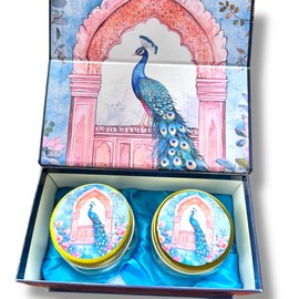 ATHULYA Dry Fruits Gift Box With Glass Jars