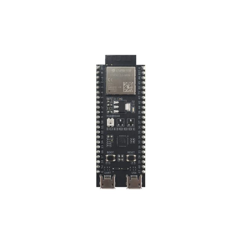 Espressif ESP32-S3-DevKitM-1-N8 Development Board, Single Board Computer with ESP32-S3-MINI-1, 8MB