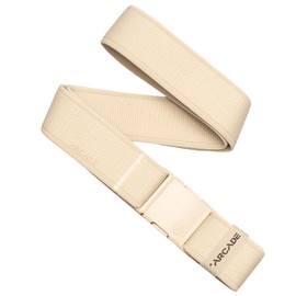 Arcade Belts A2 Atlas Slim Adventure Belt: Heavy Duty Stretch, Metal Free Buckle, Khaki
