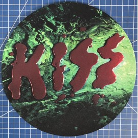 Universal KISS Love Gun Turntable Slipmat fits any record player Vinyl Collector Destroyer