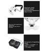 Head Magnifier LED USB Charging Jewelry Magnifying Glass for Painting