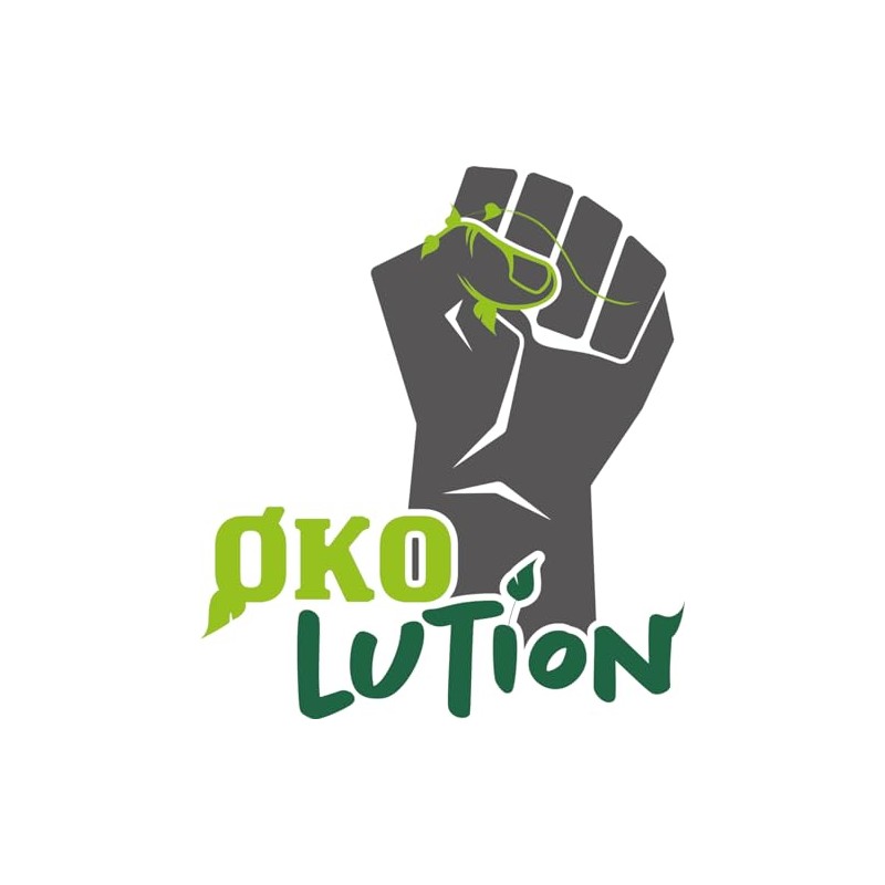 Ökolution Plastic Cups, Robust Reusable Cups, Pack of 8, Petrol,