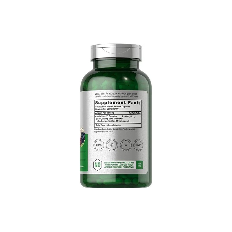 Beta Sitosterol Sitosteroles Prostata 240 Caps Eg Pp29 Sabor Nd