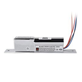 DC10V 18V Electric Mortise Lock, Electric Bolt Lock with Magnetic Feedback Signal, Access Control Loc Suitable for Wooden Door, Glass Door, Metal Door, fire Proof Door, (218B)