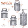 Autumn Alley Rustic Bathroom Accessories Set 4 - Galvanized Soap