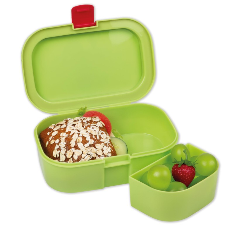 Lutz Mauder Children's lunch box with compartments, dinosaur lunch box,
