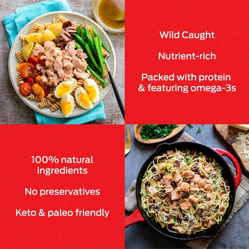 Genova Premium Yellowfin Tuna in Olive Oil, Wild Caught, Solid