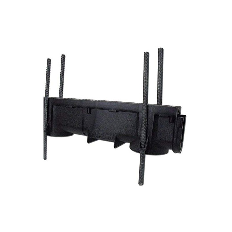 Polylok Heavy Duty 4ft Trench Drain & Grate - Gray