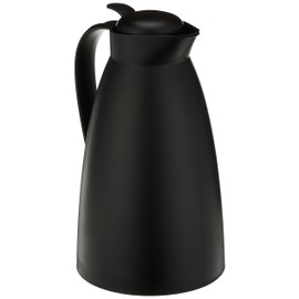 Alfi Glass Vacuum Frosted Plastic Carafe, 1 L, Black (AG2800BK2)