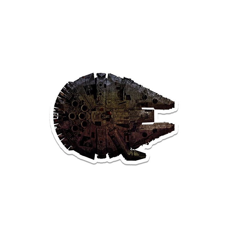 Bargain Max Decals Millenium Inspired Falcon Ship Window Laptop Car