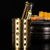 HAOHIZE Gold Stainless Steel Utensil Holder, 3.9 x 5.9in Multifunctional