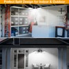 Auzev Solar Shed Light Indoor Outdoor Upgrade 176 LED 4