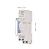 Mechanical 24 Hours Timer Switch AC 220-240V 15 Minutes Interval