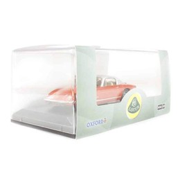 Oxford Diecast LE003 Lotus Elan Plus 2 Red_Silver