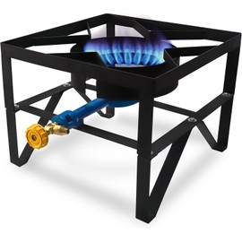 Sonret Single Burner Propane gas Stove-Square outdoor propane burner heavy duty