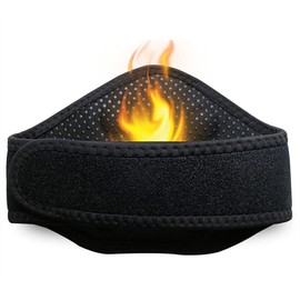 ITODA Neck Warmer, Self-Heating Neck Bandage, Magnetic Therapy, Neck Support, Winter Neck Protection, Neck Brace, Heat Protection, Neck Brace with Velcro Fastening, Neck Heating Cushion, Neck Pain