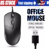 Unbranded USB 2.0 Optical Wired Scroll Wheel Mouse PC Laptop