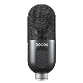 GODOX 50Hz - 20KHz Large-Diaphragm USB Cardioid Condenser Microphone UMic10 With Shock Mount - Professional-Grade Audio Recording Made Easy Vintage Look Plug and Play User Friendly Controls