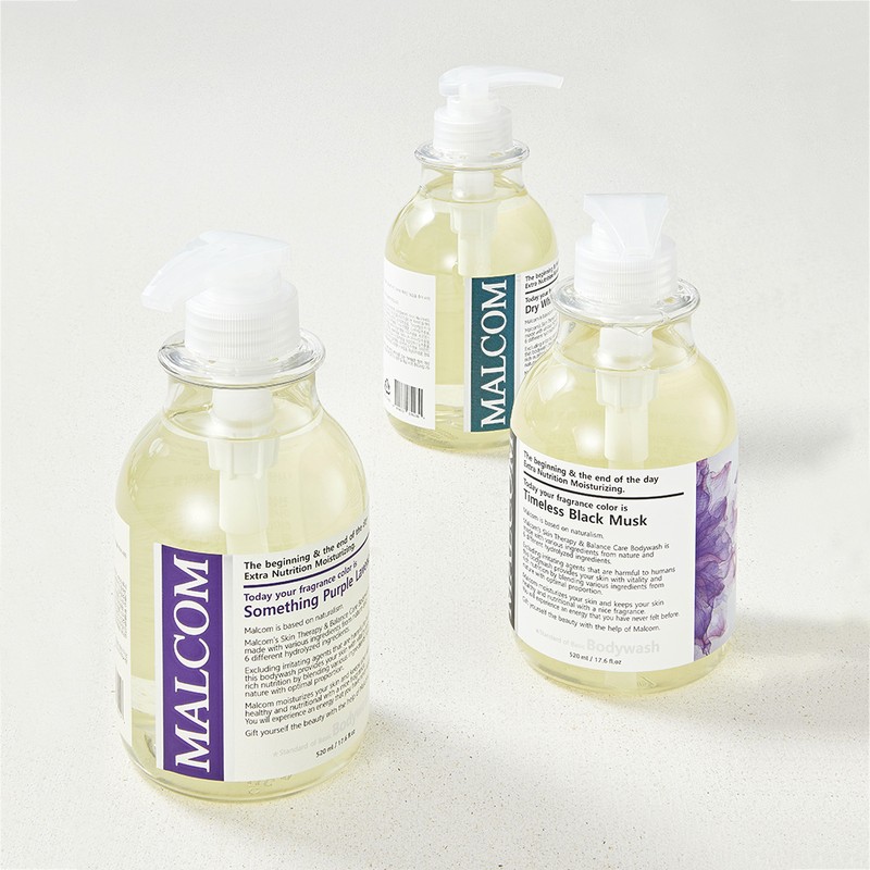 MALCOM Body Wash 520ml - All Day Citrus
