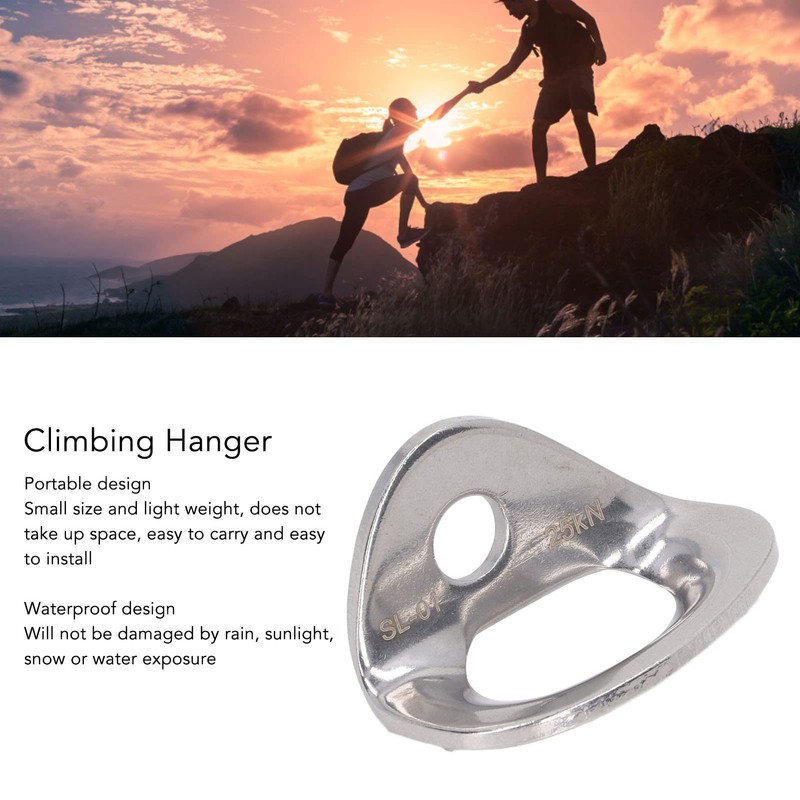 Colgador de Escalada de 10 Piezas, Anclajes de Escalada de