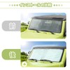 ANTC サンバイザー フロントガラス ジムニーシエラ JB64W JB74W 適用 日よけ 車中泊 折り畳み式