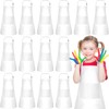 PLULON 12 Pcs Kids Aprons with 2 Pockets Painting Aprons