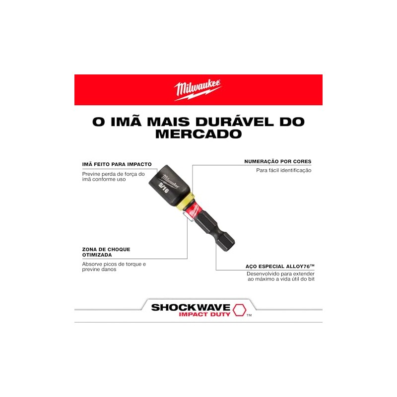 Milwaukee Electric - Shockwave Impact Duty. Driver BIT Set -