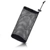 EupHHonycs 1 PCS Black Nylon Mesh Golf Pouch, Black Golfs