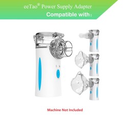 eeTao USBC Charging Cable Compatible with Naweti WH202AE Portable Mech Nebulizer Battery 5V Type C Power Supply Cord Adapter Charger