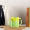 Taza de doble mango (taza de doble agarre) para ayudar