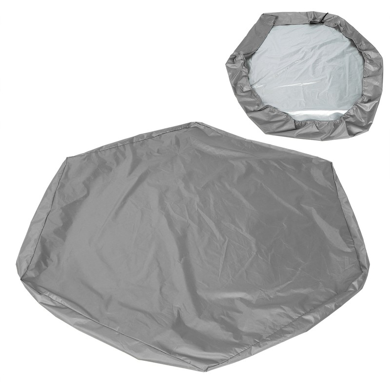Waterproof Hexagonal Children Sand Pit Cover Protector Garden Bathing Pool
