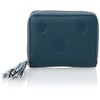 Perke 08-06-03910 Dot Embossed Jabara Card Wallet, BL