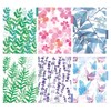 CLKE 6 Pieces A5 Plastic Dividers Dividers 6 Holes Dividers