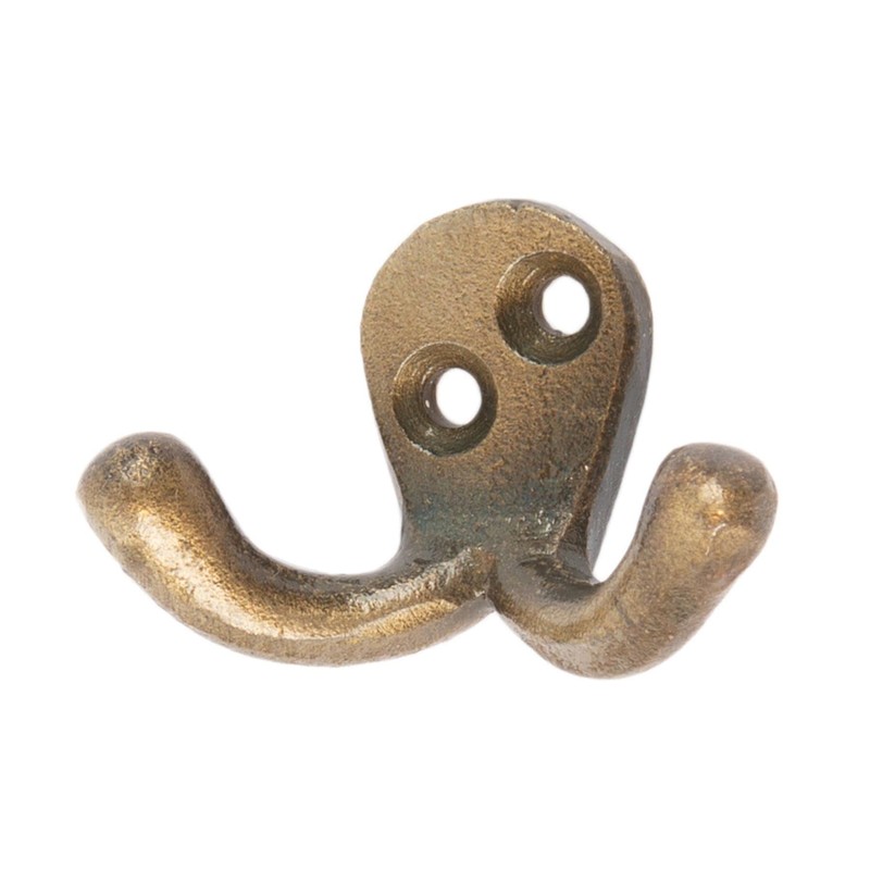 Hammer and Tongs - Double Coat Hook - W50mm x