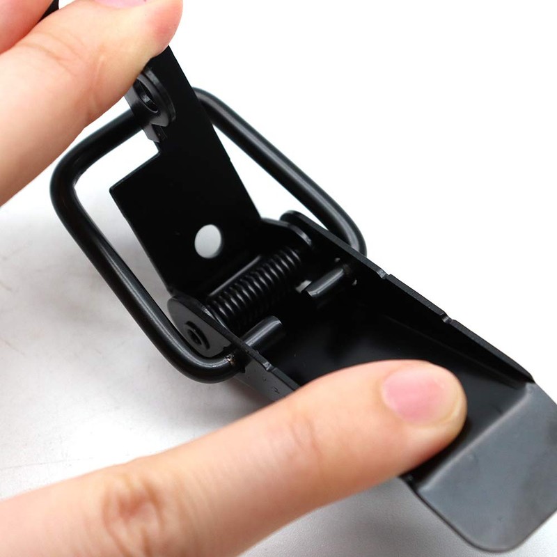Rannb Large Toggle Latch Spring Loaded Stainless Steel Hasp Latch