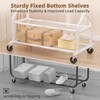 EAGMAK Heavy Duty Clothes Rack Load 556 LBS, Rolling Clothing
