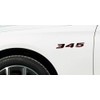 Pair Set 345 Passenger & Driver Side Emblems 3D Badge