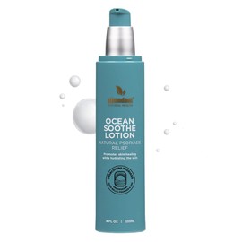 Abundant Natural Health Ocean Soothe Lotion with Natural Magnesium Salts and 1.8% Salicylic Acid for Relief and Control of Mild Psoriasis Symptoms, Hydrate and Soothe Skin, Fragrance-Free, 120mL